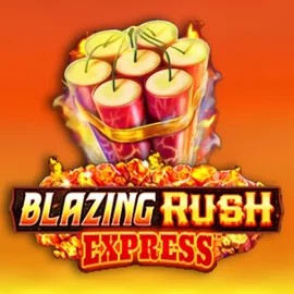 Blazing Rush Express game by AreaVegas – logo hosted on WildHub Casino