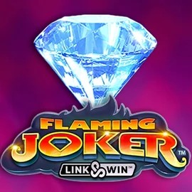 Official Slots logo: Flaming Joker Link and Win by Barstruck at WildHub Casino