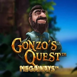 Logo of Gonzo's Quest Megaways from Red Tiger Gaming at WildHub Casino