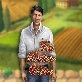 La Dolce Vita logo by Gamomat at WildHub CasinoLa Dolce Vita