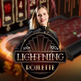 Lightning Roulette logo by Evolution WildHub Casino