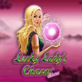 Lucky Ladys Charm Deluxe slot logo by Greentube at WildHub CasinoLucky Ladys Charm Deluxe