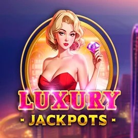 Luxury Jackpots by Triple Cherry, showcased at wildhubs.com – game logo