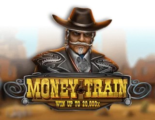 Money Train slot logo by Relax Gaming at WildHub Casino