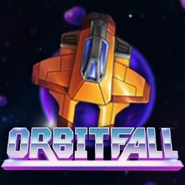 Logo of Orbitfall from ELK Studios at WildHub Casino