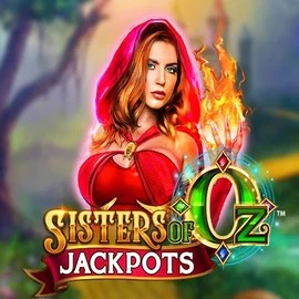 Sisters Of Oz Jackpots online game logo by Triple Edge Studios on wildhubs.com