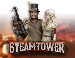 Steam Tower Slot casino game by NetEnt – featured logo at WildHub Casino