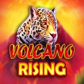 Volcano Rising logo by RubyPlay at WildHub CasinoVolcano Rising